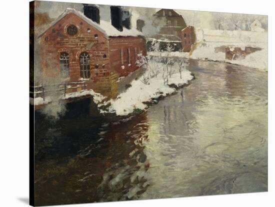 Untitled, 1897-Fritz Thaulow-Stretched Canvas