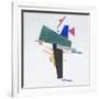 Untitled, 1916 circa,-Kazimir Severinovich Malevich-Framed Giclee Print