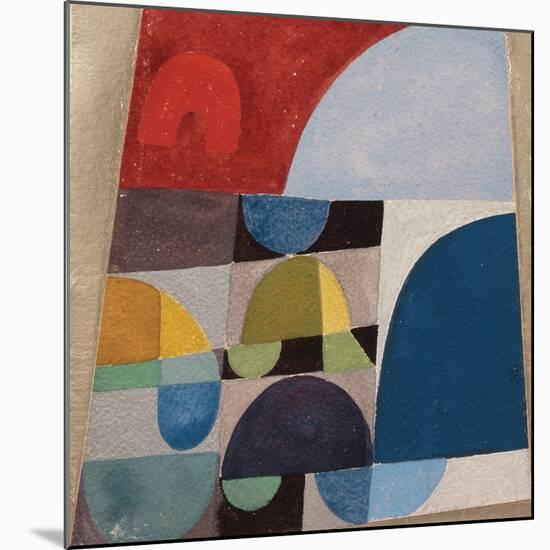 Untitled, 1920-Sophie Taeuber-Arp-Mounted Giclee Print