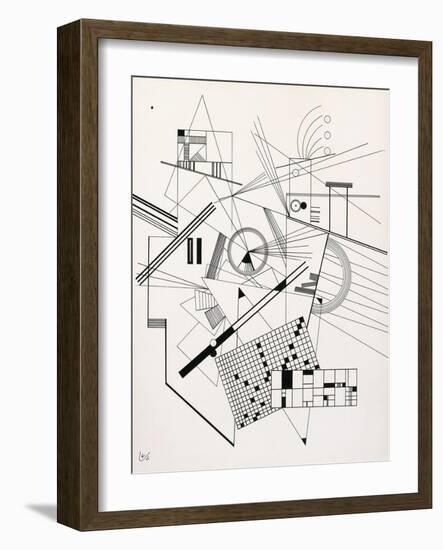 Untitled, 1925-Wassily Kandinsky-Framed Giclee Print