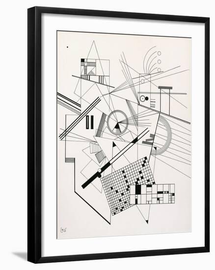 Untitled, 1925-Wassily Kandinsky-Framed Giclee Print