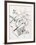 Untitled, 1925-Wassily Kandinsky-Framed Giclee Print