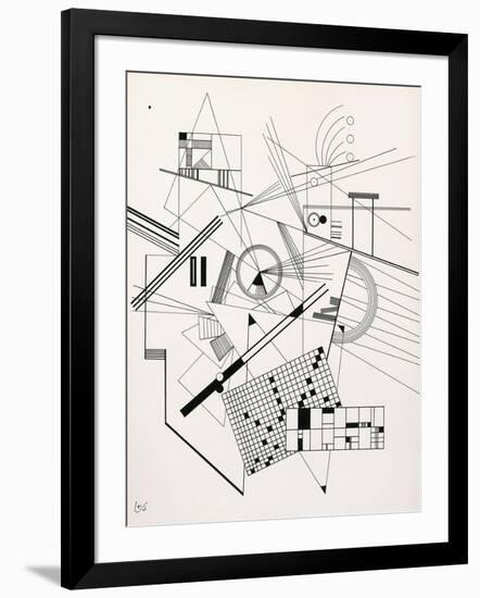 Untitled, 1925-Wassily Kandinsky-Framed Giclee Print