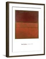 Untitled, 1959-Mark Rothko-Framed Giclee Print