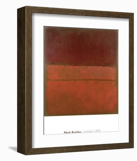 Untitled, 1959-Mark Rothko-Framed Giclee Print