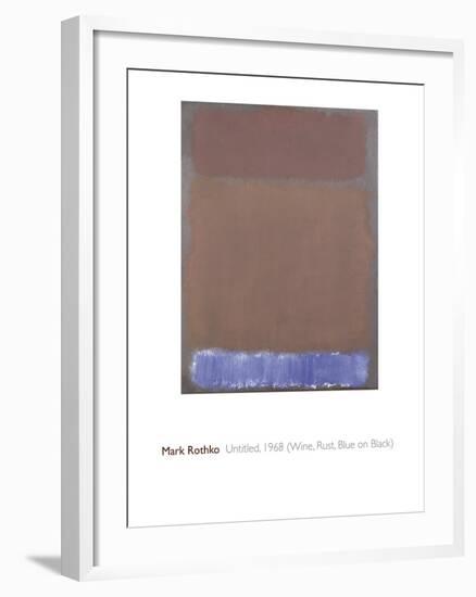 Untitled, 1968-Mark Rothko-Framed Giclee Print