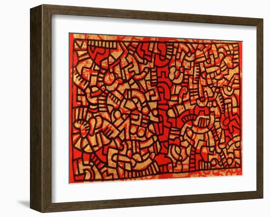 Untitled, 1979-Keith Haring-Framed Giclee Print