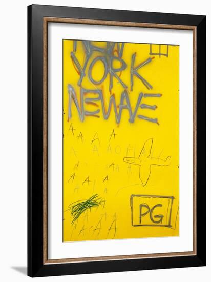 Untitled, 1980-Jean-Michel Basquiat-Framed Giclee Print