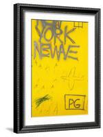 Untitled, 1980-Jean-Michel Basquiat-Framed Giclee Print