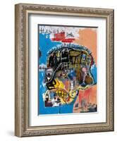 Untitled, 1981 (Basquiat Skull)-Jean-Michel Basquiat-Framed Giclee Print