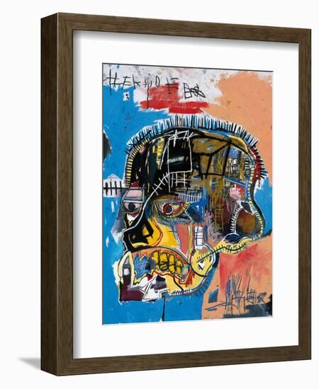 Untitled, 1981 (Basquiat Skull)-Jean-Michel Basquiat-Framed Giclee Print