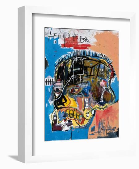 Untitled, 1981 (Basquiat Skull)-Jean-Michel Basquiat-Framed Giclee Print