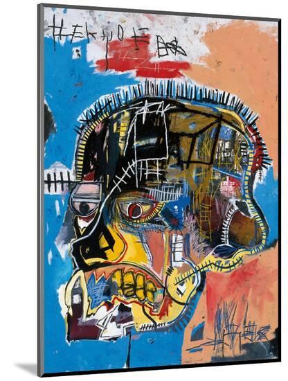 Untitled, 1981 (Basquiat Skull)-Jean-Michel Basquiat-Mounted Giclee Print
