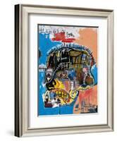 Untitled, 1981 (Basquiat Skull)-Jean-Michel Basquiat-Framed Giclee Print