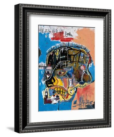 Untitled, 1981 (Basquiat Skull)-Jean-Michel Basquiat-Framed Giclee Print