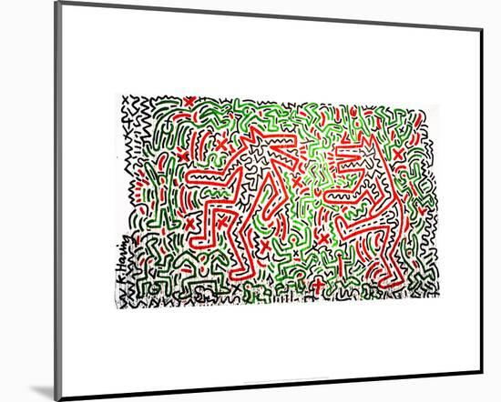 Untitled, 1981-Keith Haring-Mounted Print