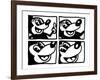 Untitled 1981-Keith Haring-Framed Giclee Print