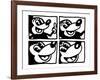 Untitled 1981-Keith Haring-Framed Giclee Print