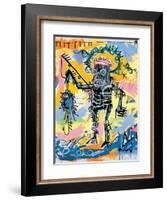 Untitled, 1981-Jean-Michel Basquiat-Framed Giclee Print