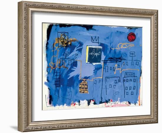 Untitled, 1981-Jean-Michel Basquiat-Framed Giclee Print