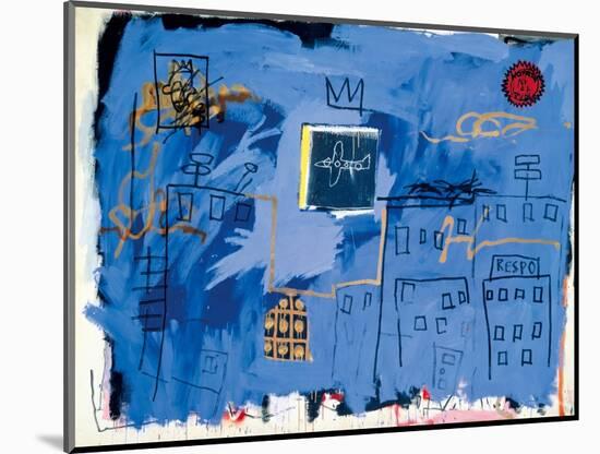 Untitled, 1981-Jean-Michel Basquiat-Mounted Giclee Print