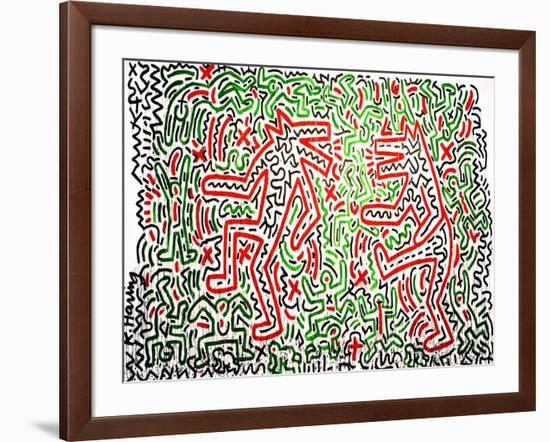 Untitled, 1981-Keith Haring-Framed Giclee Print