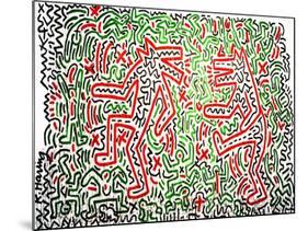 Untitled, 1981-Keith Haring-Mounted Giclee Print