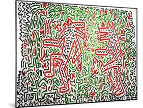 Untitled, 1981-Keith Haring-Mounted Giclee Print