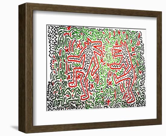 Untitled, 1981-Keith Haring-Framed Giclee Print