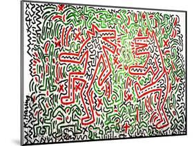 Untitled, 1981-Keith Haring-Mounted Giclee Print