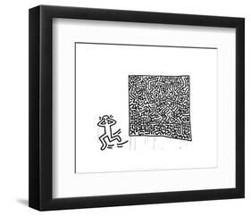 Untitled, 1982-Keith Haring-Framed Premium Giclee Print