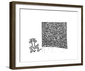 Untitled, 1982-Keith Haring-Framed Premium Giclee Print