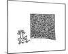 Untitled, 1982-Keith Haring-Mounted Premium Giclee Print