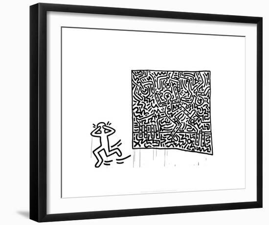 Untitled, 1982-Keith Haring-Framed Giclee Print