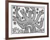 Untitled, 1982-Keith Haring-Framed Giclee Print