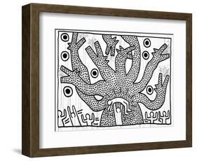 Untitled, 1982-Keith Haring-Framed Giclee Print