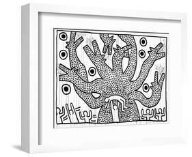 Untitled, 1982-Keith Haring-Framed Giclee Print