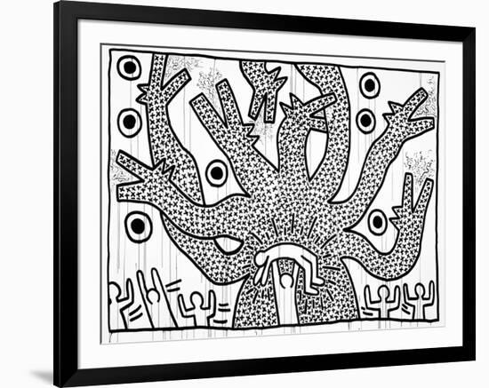 Untitled, 1982-Keith Haring-Framed Giclee Print