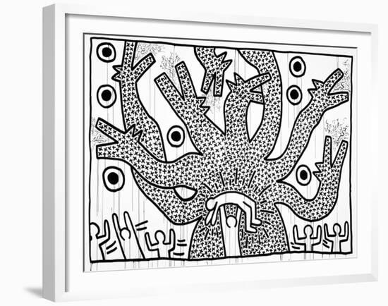 Untitled, 1982-Keith Haring-Framed Giclee Print