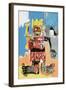 Untitled, 1982-Jean-Michel Basquiat-Framed Giclee Print