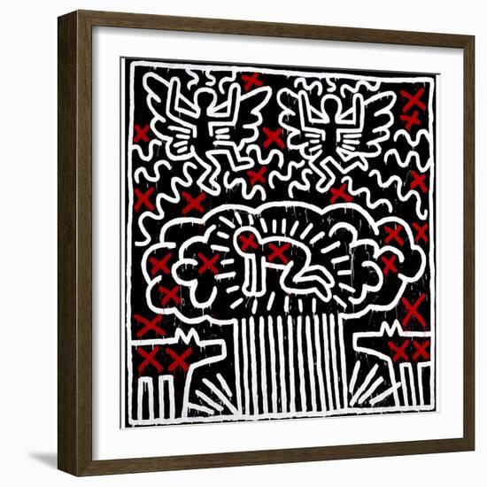 Untitled, 1983-Keith Haring-Framed Giclee Print