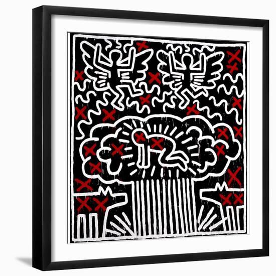 Untitled, 1983-Keith Haring-Framed Giclee Print