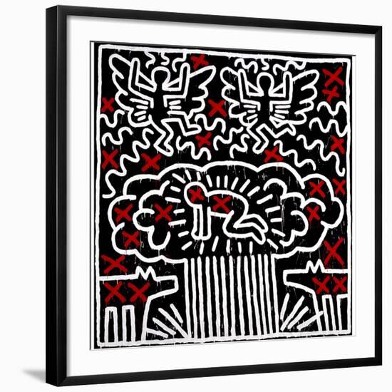 Untitled, 1983-Keith Haring-Framed Giclee Print