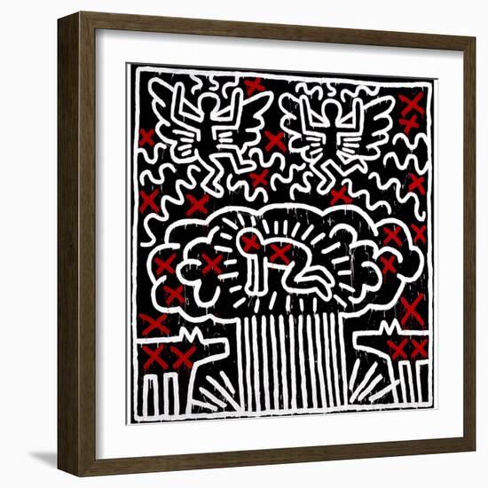 Untitled, 1983-Keith Haring-Framed Giclee Print