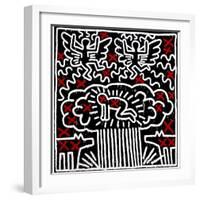 Untitled, 1983-Keith Haring-Framed Giclee Print