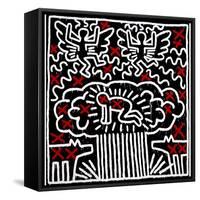 Untitled, 1983-Keith Haring-Framed Stretched Canvas