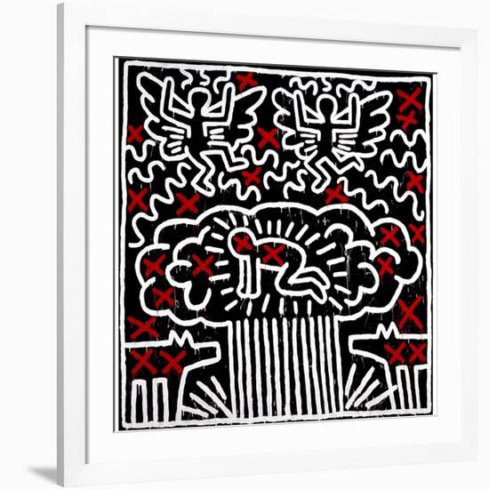 Untitled, 1983-Keith Haring-Framed Giclee Print