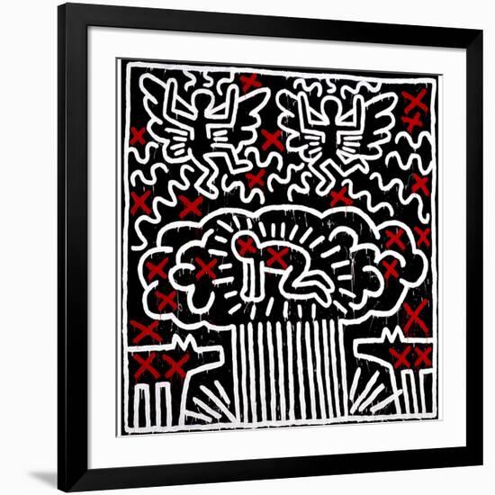 Untitled, 1983-Keith Haring-Framed Giclee Print