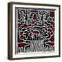 Untitled, 1983-Keith Haring-Framed Premium Giclee Print