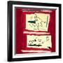 Untitled, 1985-Jean-Michel Basquiat-Framed Giclee Print